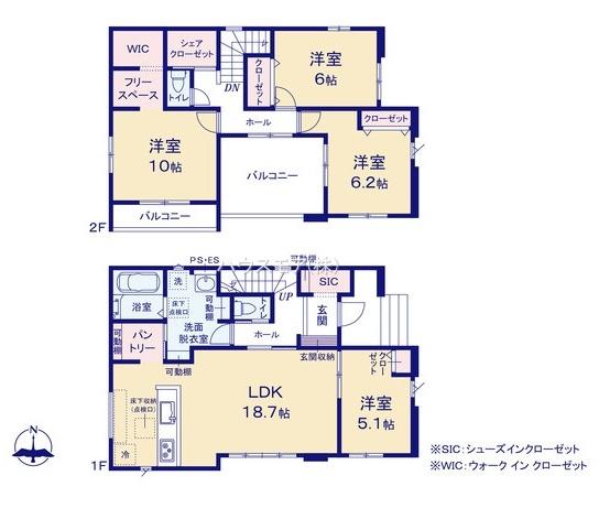 龍ケ崎市松葉4丁目　新築戸建