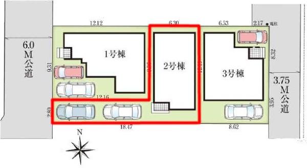 松戸市松飛台　2号棟　新築戸建