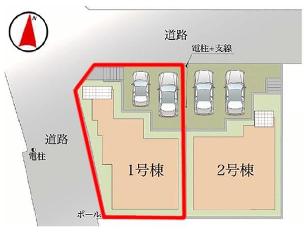 柏市高田　1号棟　新築戸建
