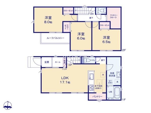 牛久市刈谷町1丁目　新築戸建