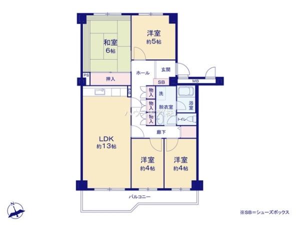 北柏ライフタウン3号棟