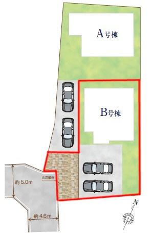 野田市宮崎新田　B号棟　新築戸建