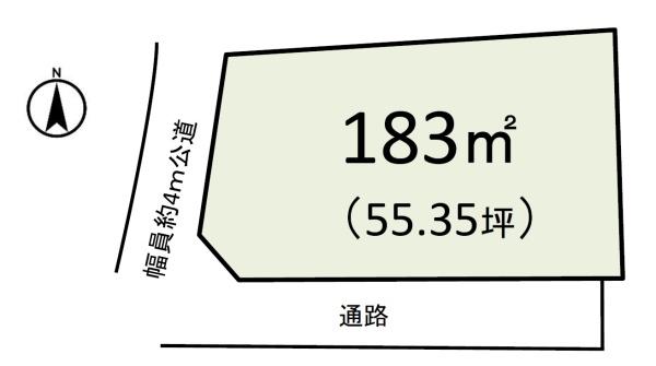 取手市米ノ井　売土地