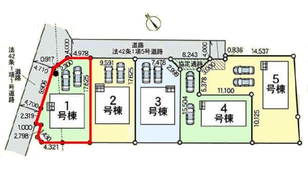 土浦市中村南2丁目　1号棟　新築戸建