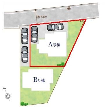 柏市五條谷　A号棟　新築戸建