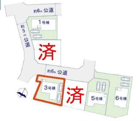 土浦市上高津　3号棟　新築戸建て