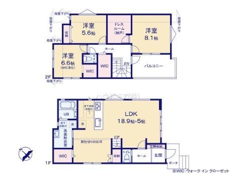 松戸市五香南1丁目　3号棟　新築戸建