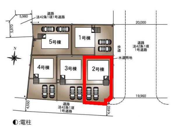 龍ケ崎市白羽3丁目　2号棟　新築戸建て