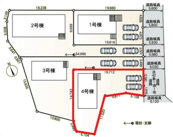 土浦市桜ケ丘町　4号棟　新築戸建