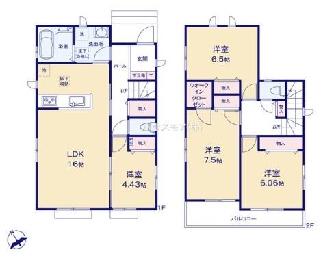 守谷市薬師台2丁目　A号棟　新築戸建
