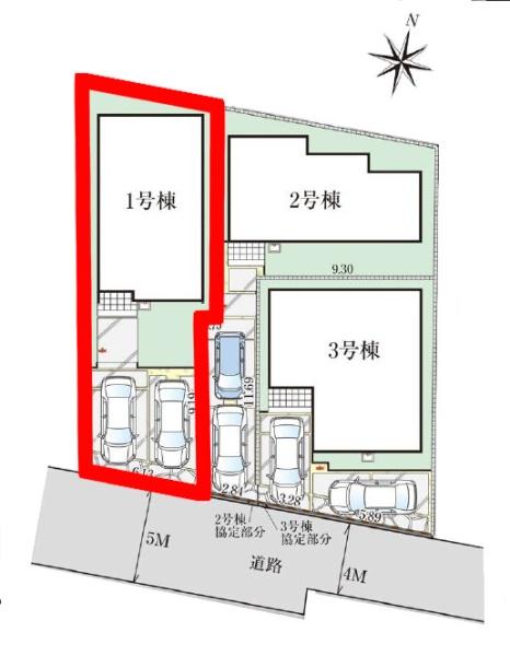 柏市南増尾8丁目　1号棟　新築戸建て