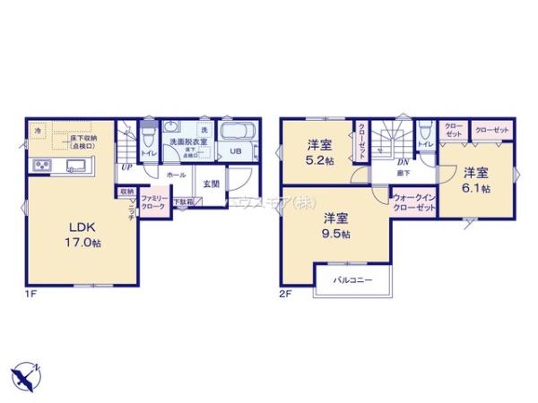 取手市新取手1丁目　新築戸建て