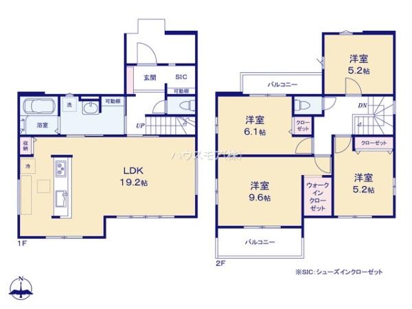 我孫子市青山台2丁目　3号棟　新築戸建て