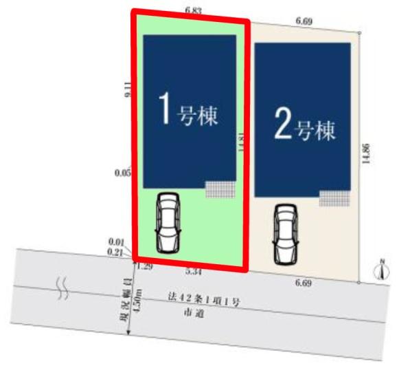 柏市つくしが丘2丁目　1号棟　新築戸建