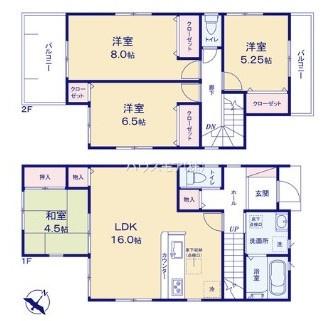 松戸市東平賀　4号棟　新築戸建
