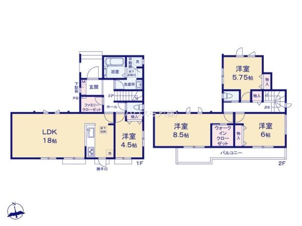 我孫子市つくし野5丁目　新築戸建