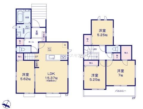 柏市藤心2丁目　B号棟　新築戸建