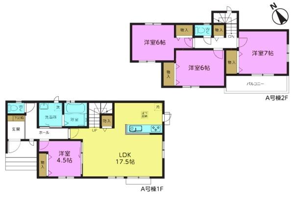 野田市中野台鹿島町　新築戸建