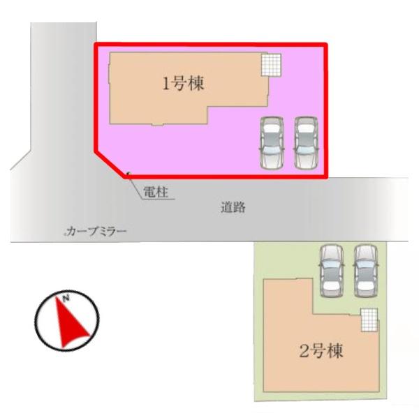 柏市篠籠田　1号棟　新築戸建