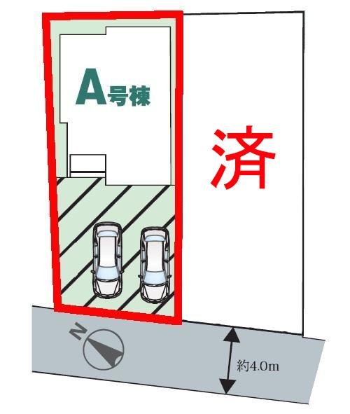 野田市山崎　A号棟　新築戸建て