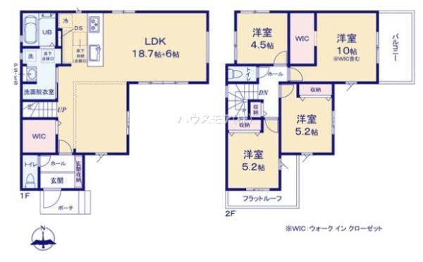 野田市山崎　1号棟　新築戸建
