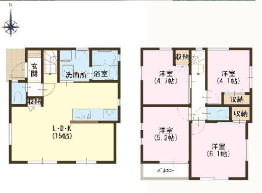 流山市駒木　新築戸建て