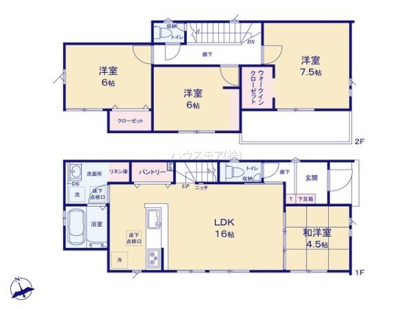松戸市栄町1丁目　3号棟　新築戸建て