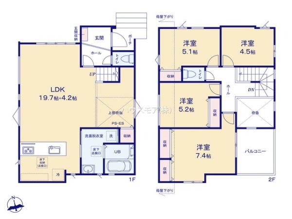 柏市篠籠田の新築一戸建