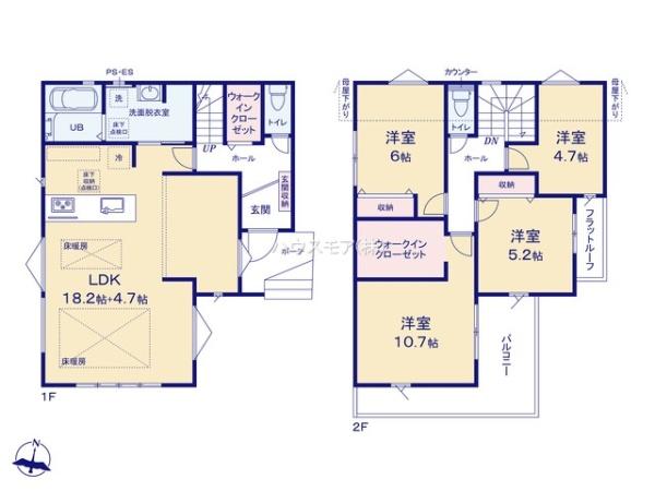 柏市十余二　新築戸建
