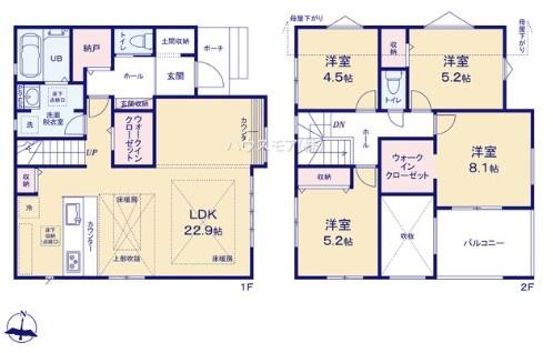 我孫子市高野山　新築戸建