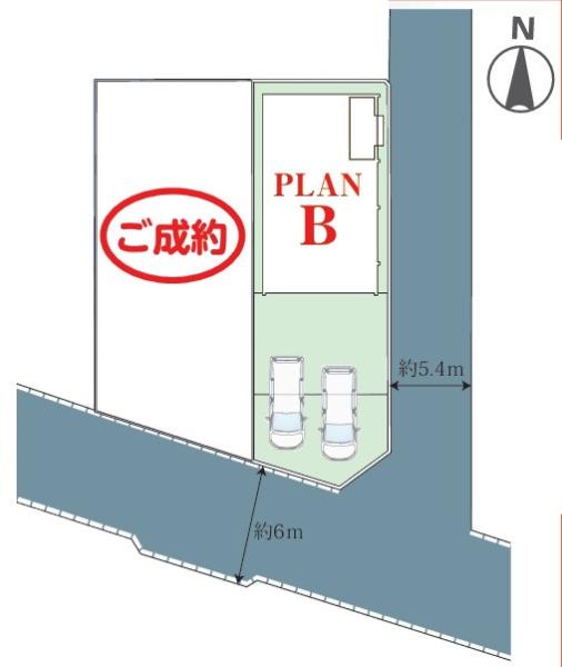 松戸市五香西3丁目　B号棟　新築戸建て