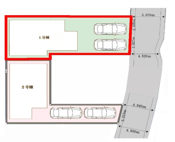 松戸市緑ケ丘2丁目　1号棟　新築戸建て