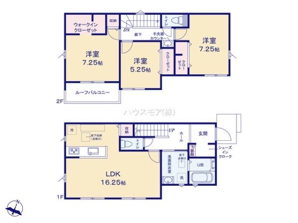 松戸市上本郷4丁目　3号棟　新築戸建