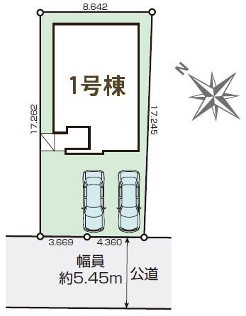松戸市八ケ崎3丁目　新築戸建て