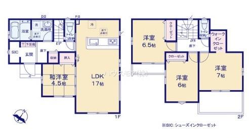 柏市南逆井3丁目　新築戸建