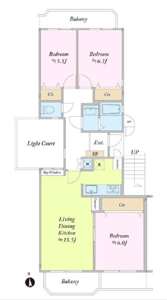 クレスト柏2号棟