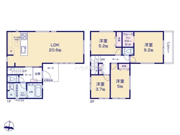 松戸市稔台3丁目　新築戸建