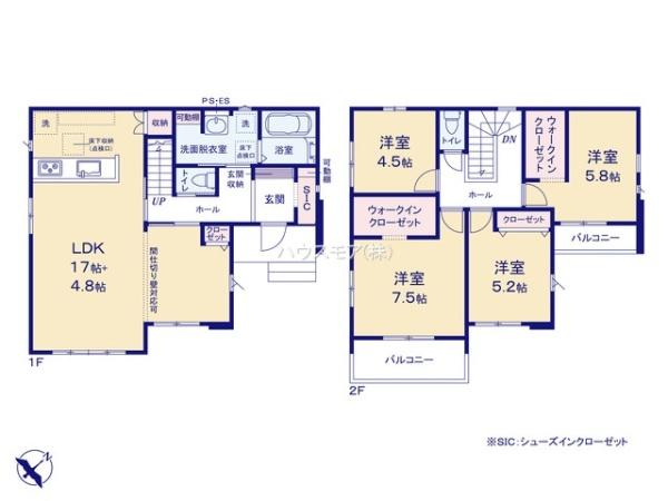 取手市宮和田　3号棟　新築戸建て