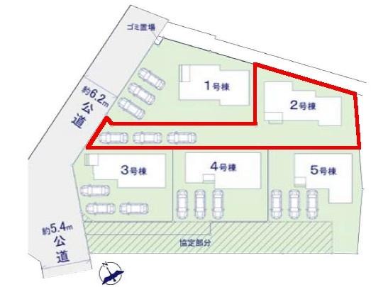 取手市井野3丁目　2号棟　新築戸建