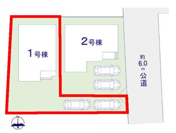 守谷市松ケ丘7丁目　1号棟　新築戸建て