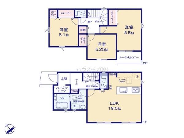 松戸市日暮7丁目　1号棟　新築戸建