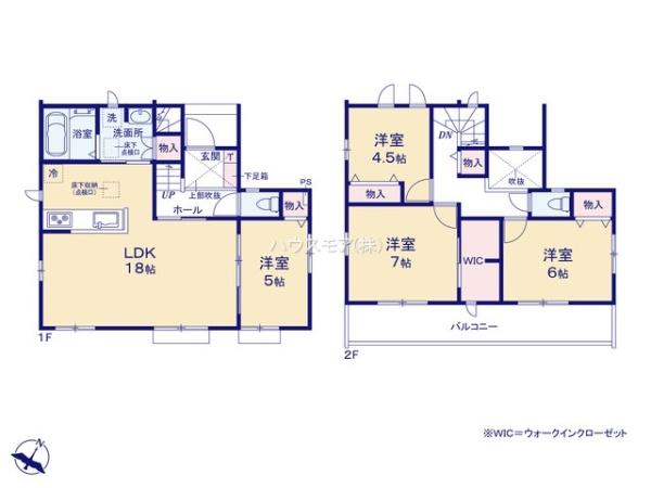 柏市増尾7丁目　B号棟　新築戸建