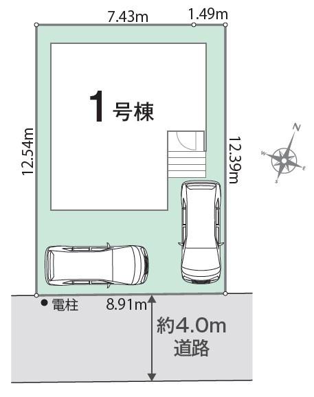 柏市新逆井1丁目　新築戸建て