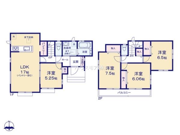 野田市清水　B号棟　新築戸建