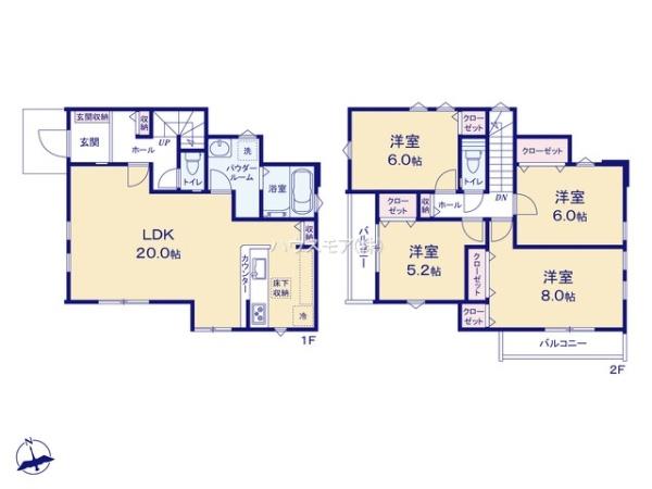 松戸市千駄堀　1号棟　新築戸建