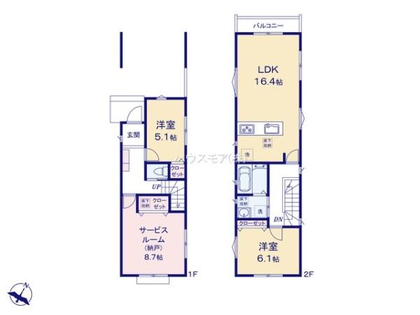松戸市二十世紀が丘萩町　新築戸建て