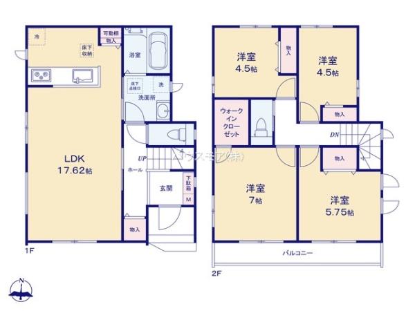 松戸市中金杉4丁目　M号棟　新築戸建