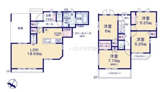 柏市増尾7丁目　C号棟　新築戸建