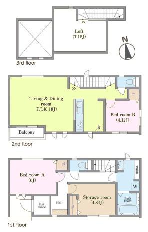 流山市南流山7丁目　A号棟　新築戸建