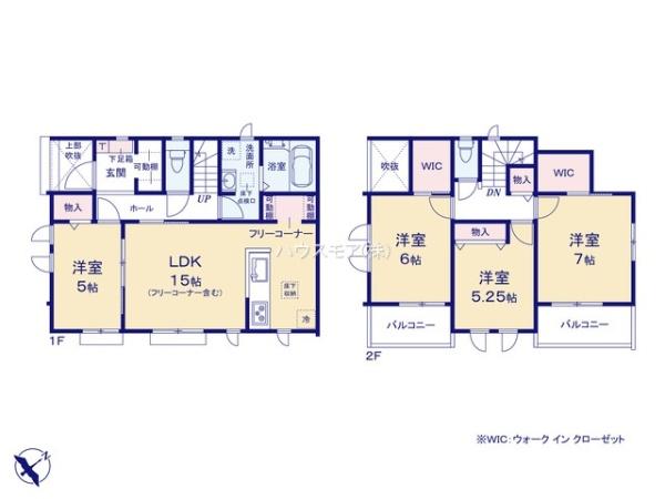 柏市東中新宿3丁目　A号棟　新築戸建